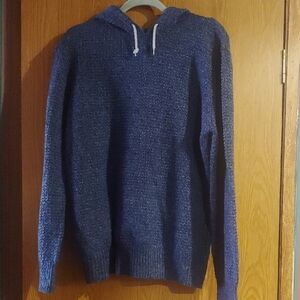 UNIONBAY Men's Navy Hooded Sweater